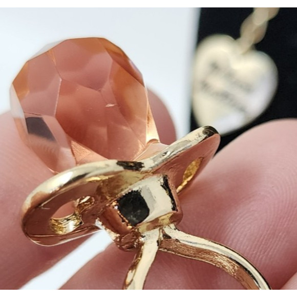 Melanie Martinez Crybaby Pacifier Gold Tone Necklace Rare HTF - Picture 8 of 16